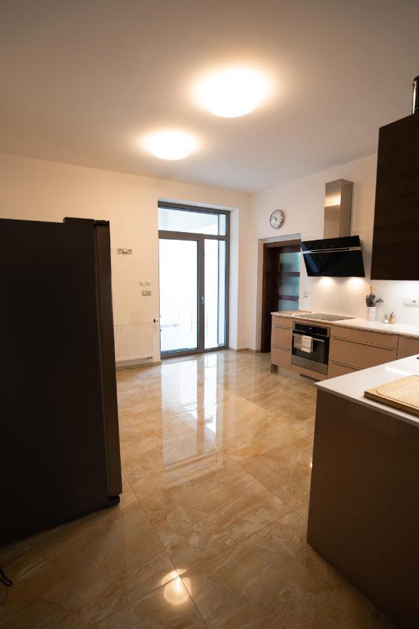Black Field Apartment Brno Bagian luar foto