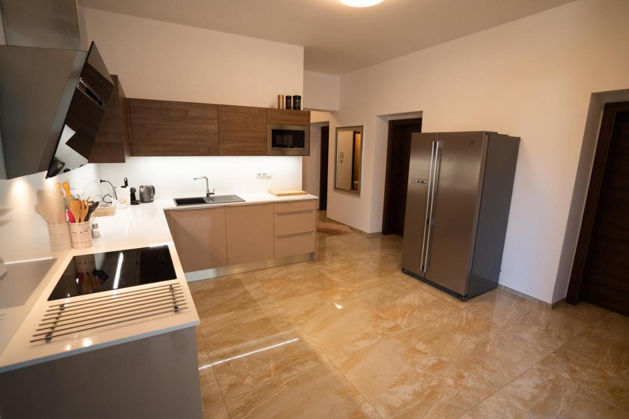 Black Field Apartment Brno Bagian luar foto