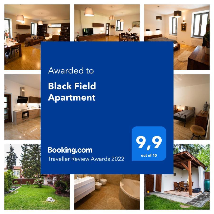 Black Field Apartment Brno Bagian luar foto